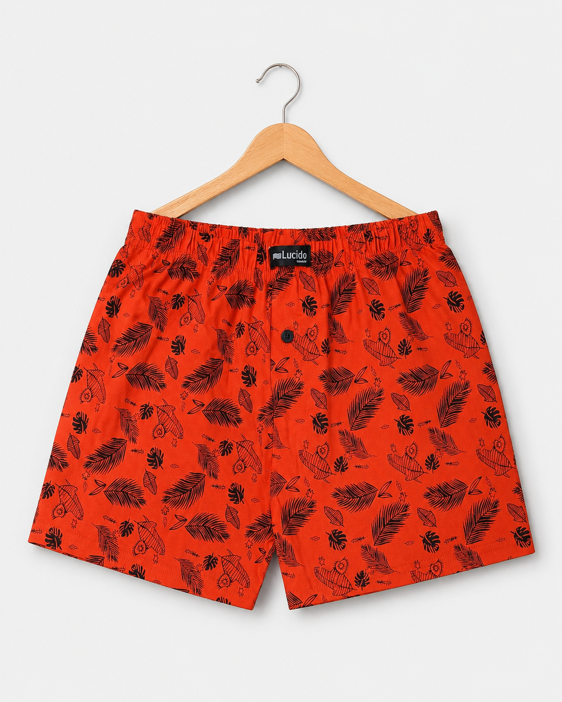 Men’s Relaxed Long Boxer Shorts