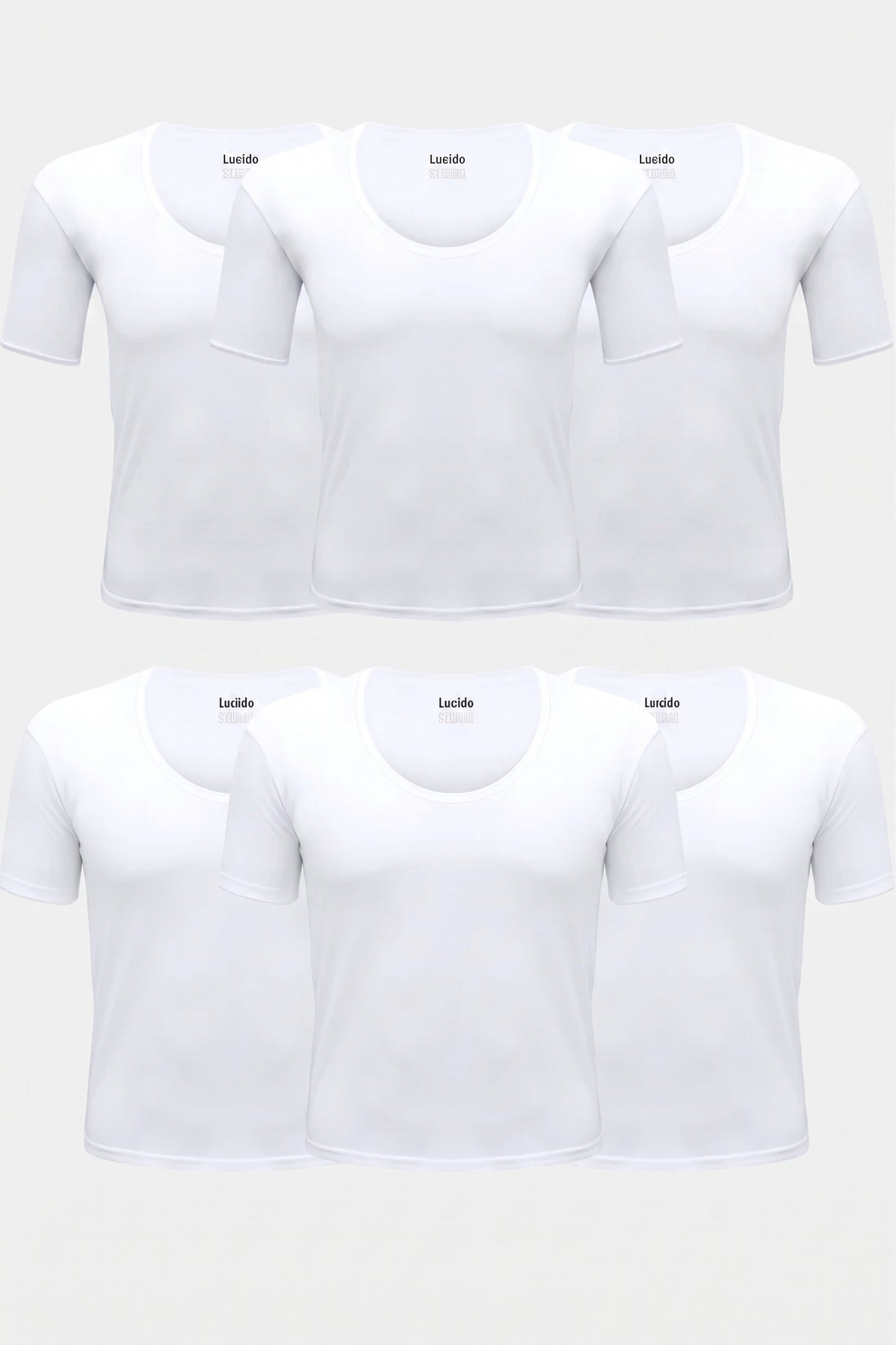 Short Sleeve Vest Pack Of 6