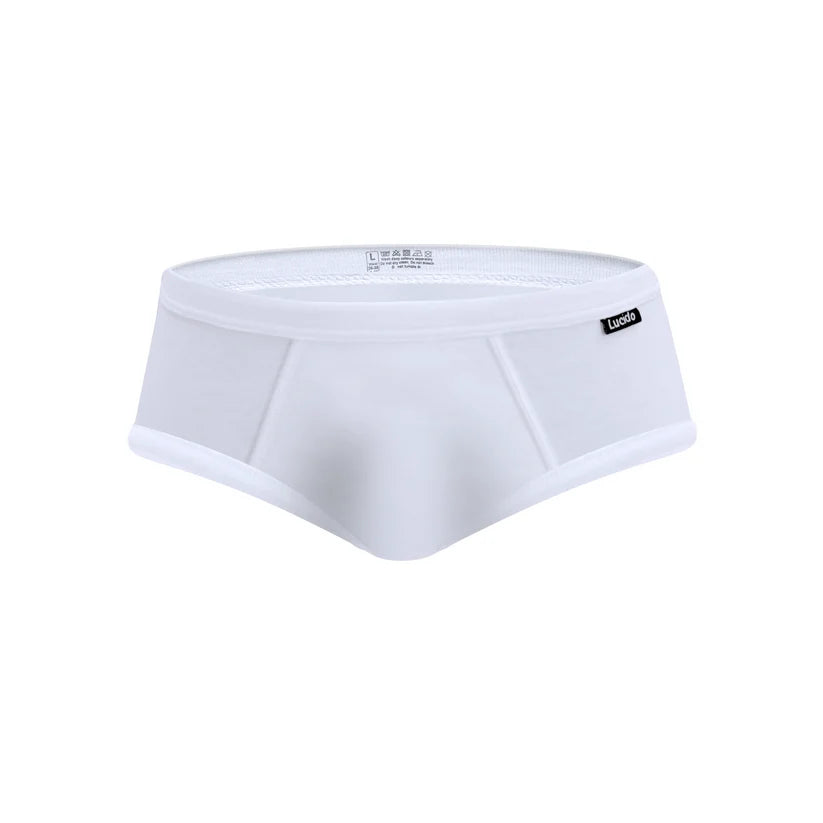 Lucido Men’s Briefs – Pack of 2 (Black & White)