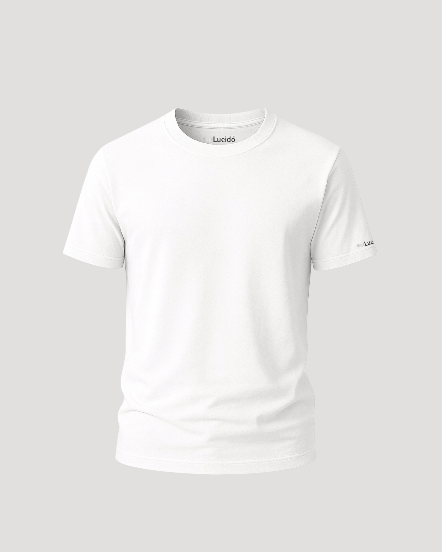 Crew Neck Tee White