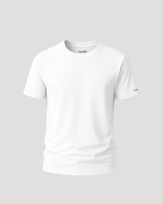Crew Neck Tee White