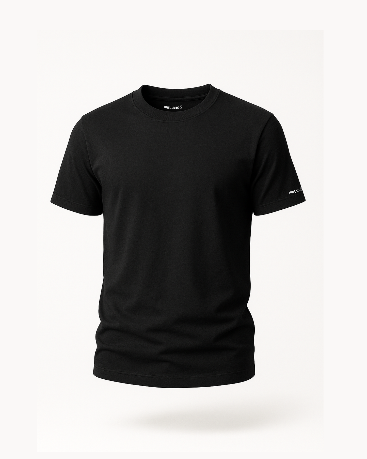 Crew Neck Tee Black