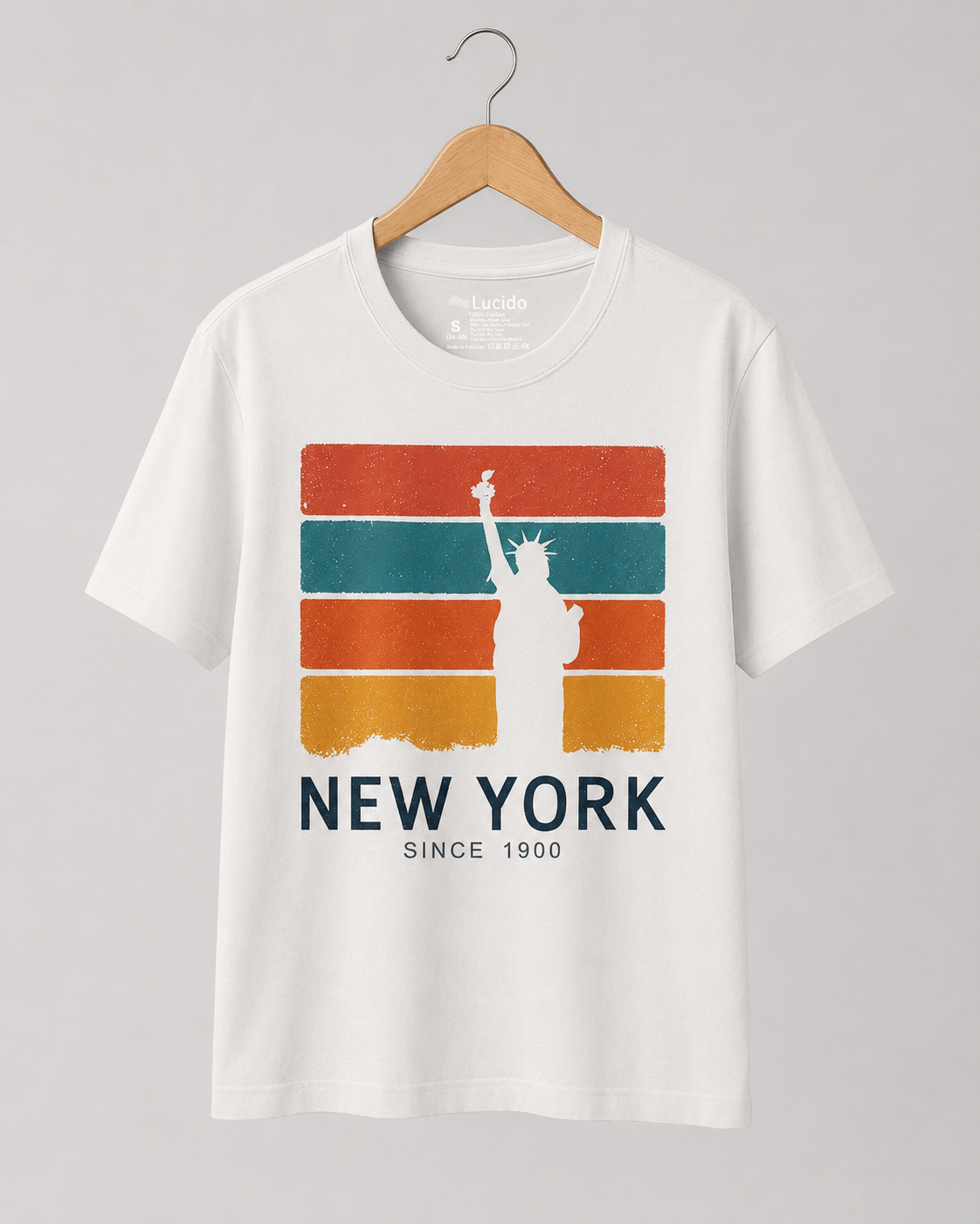 Urban Tee White New York Graphic