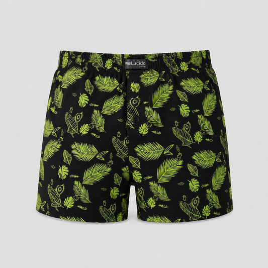 Men’s Relaxed Long Boxer Shorts