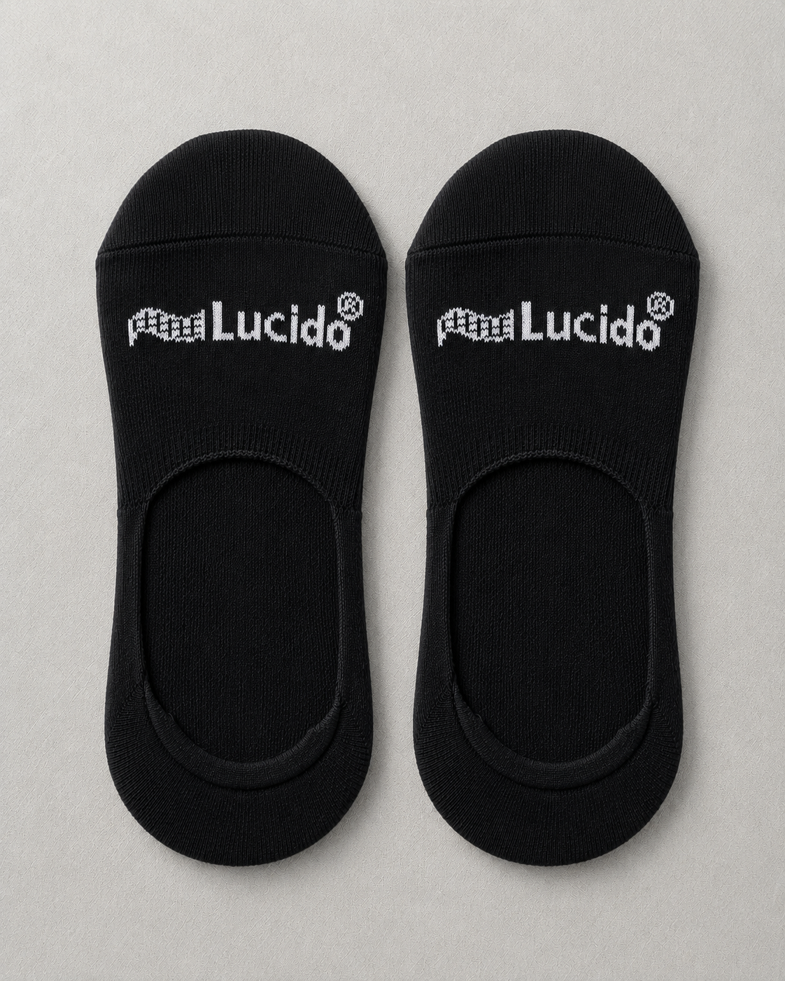 Lucido Invisible Socks – Black