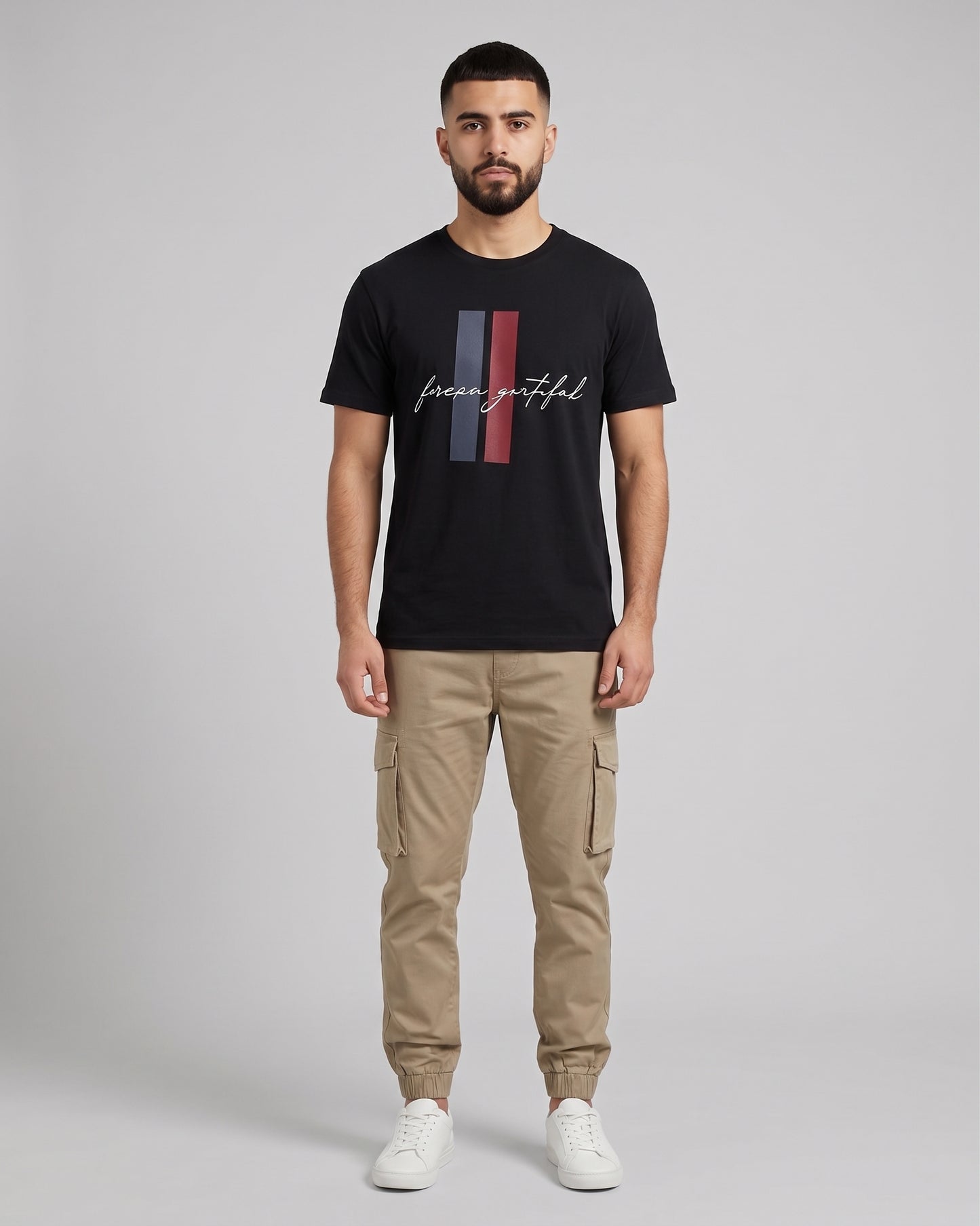 Urban Tee Black Signature Graphic