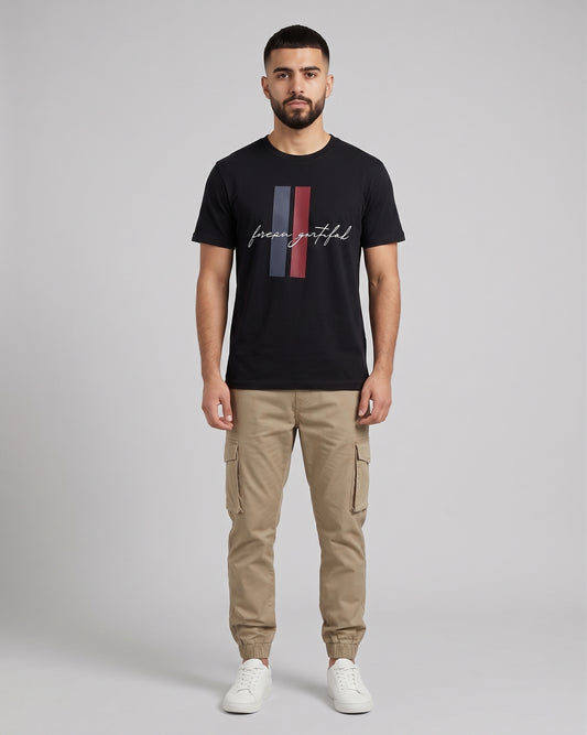 Urban Tee Black Signature Graphic