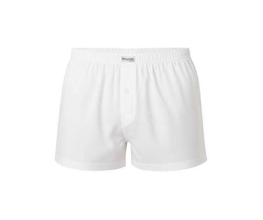 Relaxed Long Boxer White
