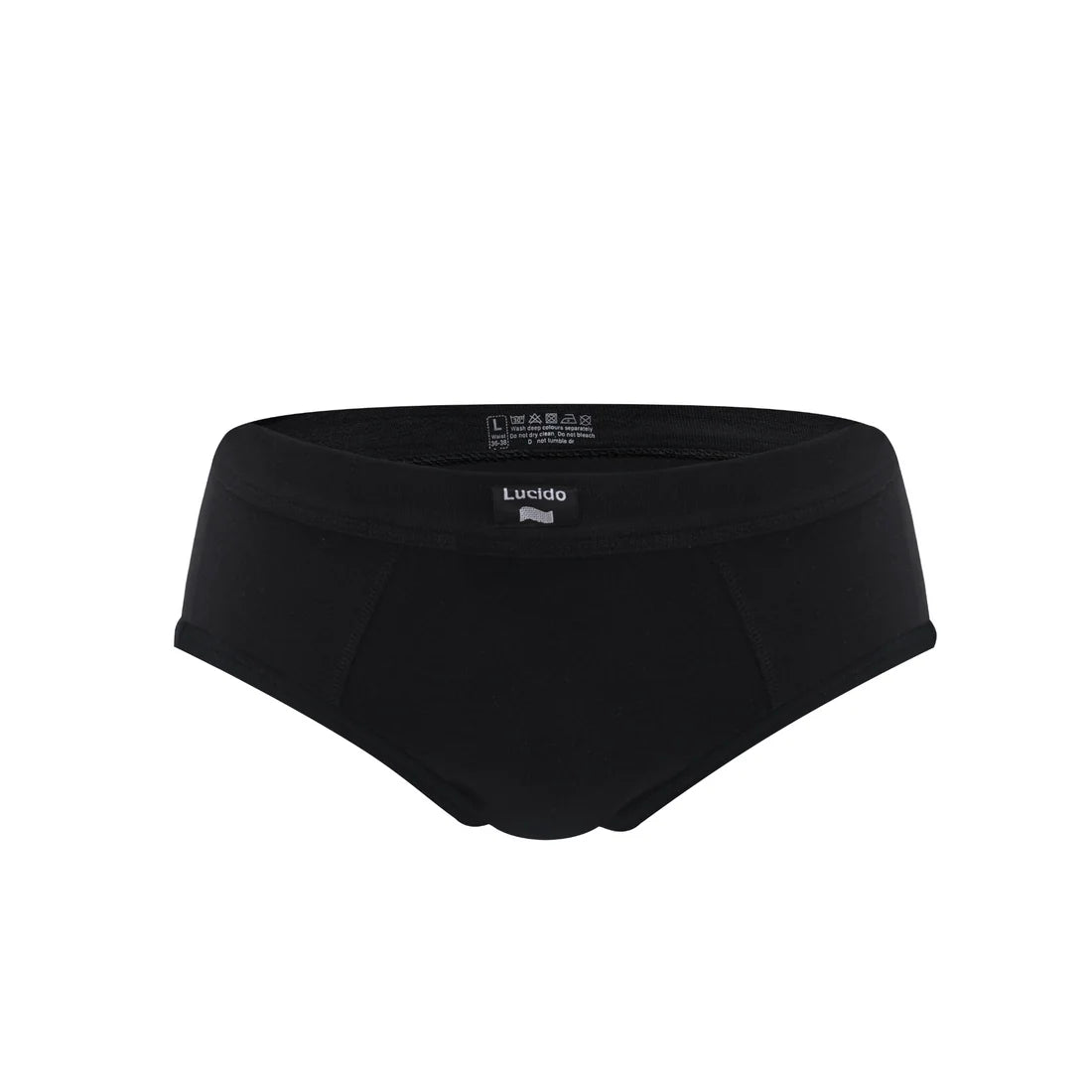 Lucido Men’s Briefs – Pack of 2 (Black & White)