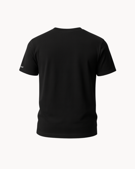 Crew Neck Tee Black - Lucido LA