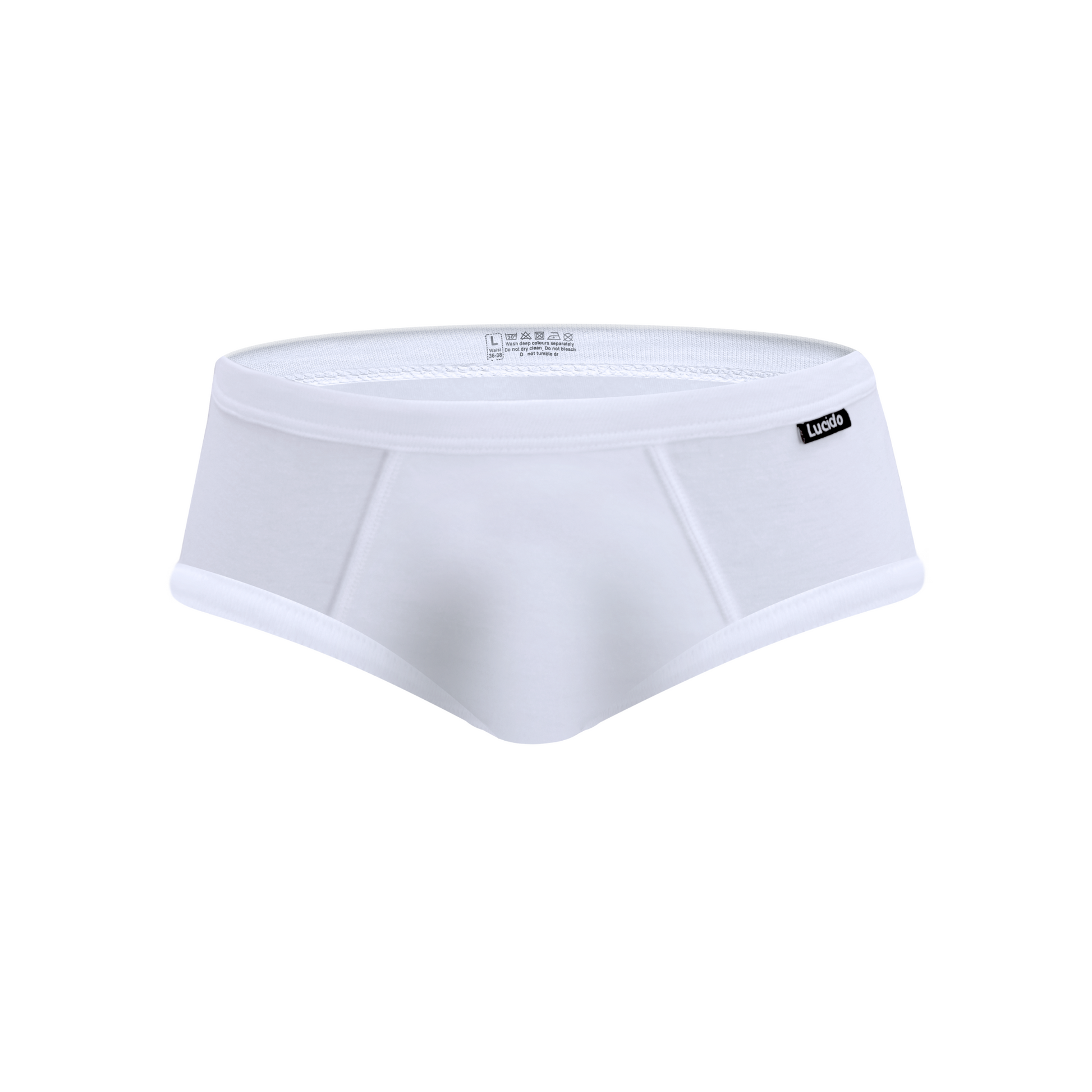 White Brief Pack of 1 - Lucido LA