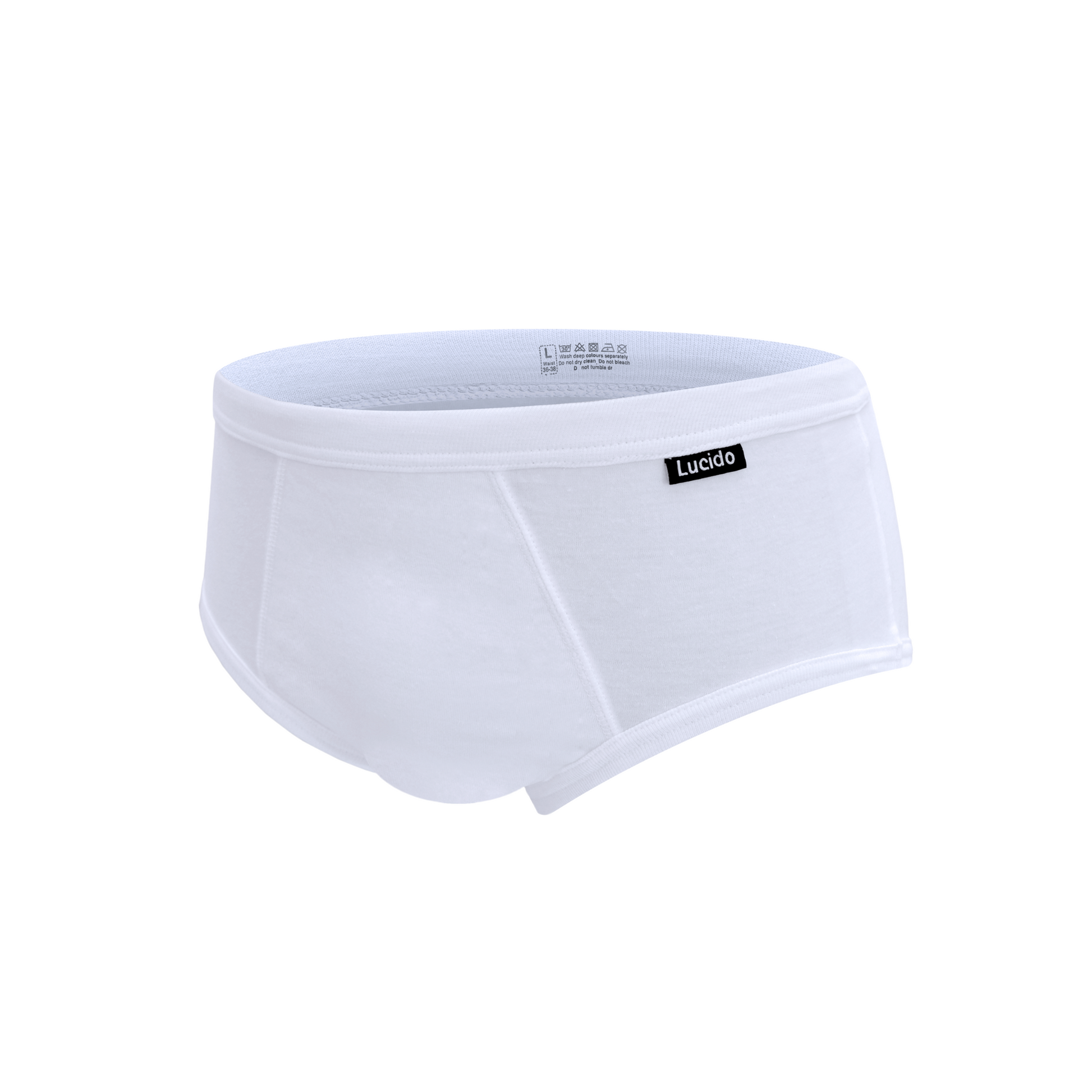 White Brief Pack of 1 - Lucido LA