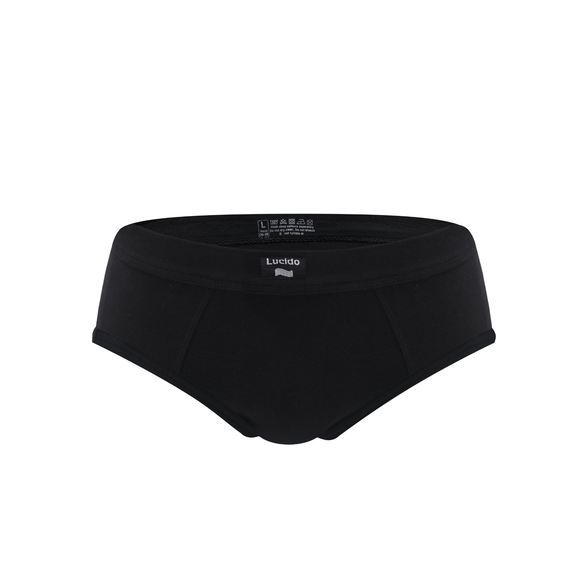 Black Brief Pack of 1 - Lucido LA