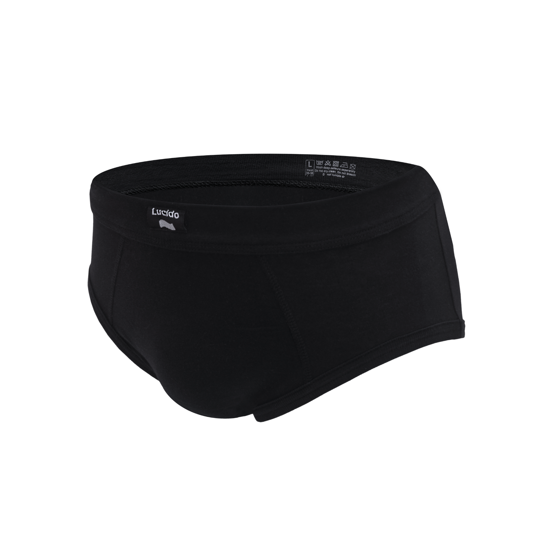 Black Brief Pack of 1 - Lucido LA